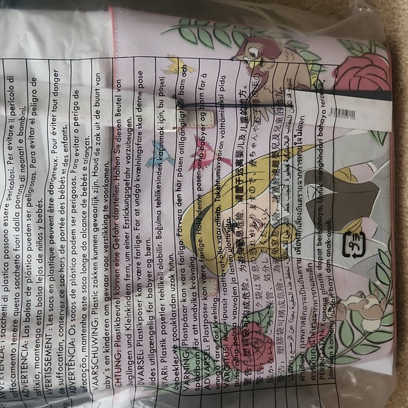 Disney Dooney and Bourke Sleeping Beauty 65th Anniversary Tote - Picture 3 of 4